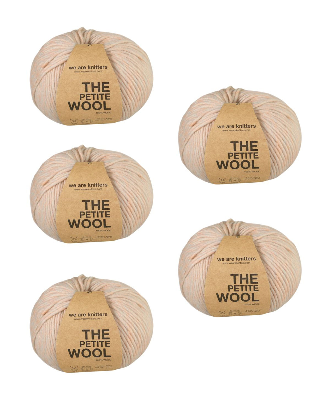 Pack de 5 Pelotes de Petite Wool