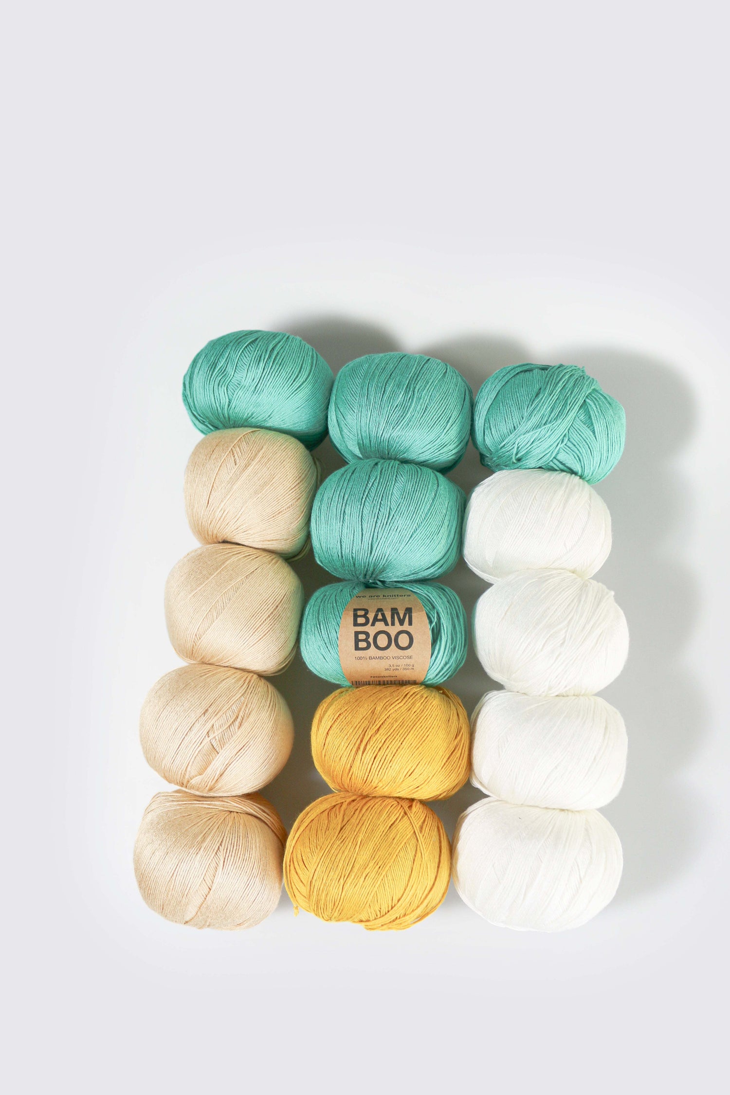 15 Pack of Bamboo Yarn Balls