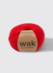 Touch me Mohair Poppy Red